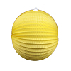 Подвесной фонарик "Аккордеон" 20 см желтый