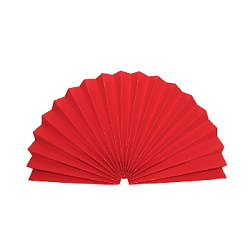 Веер-гармошка 160г/м 30 см, коралловый